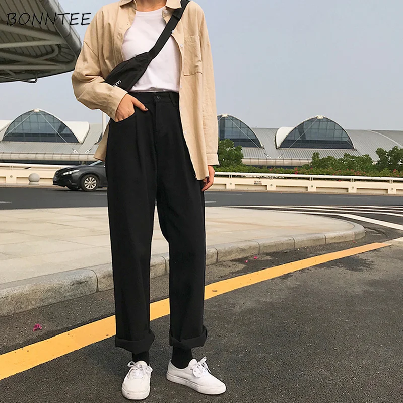 Jeans Women Loose High Waist Leisure Full-length Wide Leg Jean All-match Korean Style Simple Womens Trendy Harajuku Daily Chic Jeans Women Loose High Waist Leisure Full-length Wide Leg Jean All-match Korean Style Simple Womens Trendy Harajuku Daily Chic