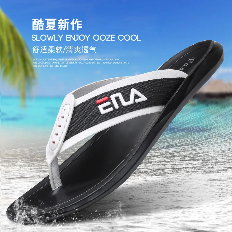 

Summer Fashion Man Flip-flops Flip-flop Sandals Europe And America MEN'S Sandals Korean-style Breathable Anti-slip Casual Sandal