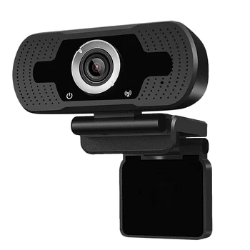 

1pc Camera Professional Microphone Computer Live Teaching 1080P Notebook USB Camera HD Camera Webcam Monitoring Camera