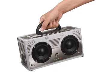 

Bass Retro Wooden Wireless Bluetooth Speaker Boombox Portable Sound Box Support Smart MP3 Player Card/usb Disk AUX Altavoz