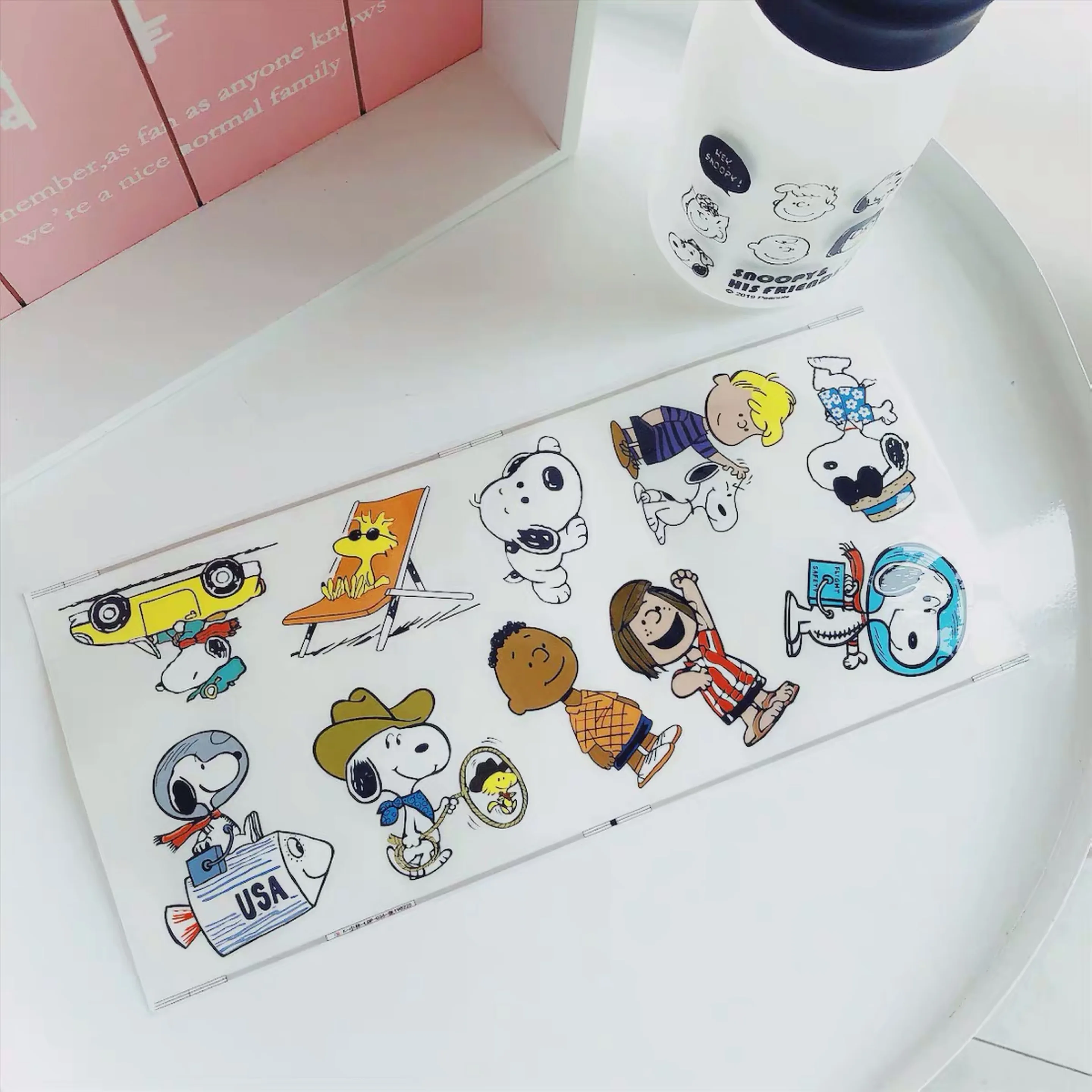 picture 3 1 шт. Peanuts Rogue Dog наклейки щенок каваи водонепроницаемый маслостойкие Канцелярские Декоративные наклейки ручные счета ноутбук компьютер - Цвет: picture 3
