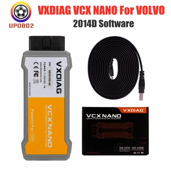 

VXDIAG VXC NANO For Volvo OBD2 Car Diagnostic Scanner Tool For Volvo Vida Dice 2014D VXDIAG For VOLVO Dice Pro OBD2 Code Reader