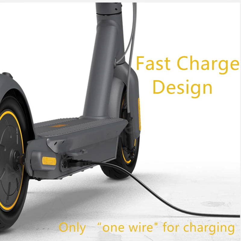 Top The Newest Original Ninebot MAX G30 Smart Electric Kick Scooter 65km Mileage Long Range Foldable Dual Brake Skateboard With APP 8