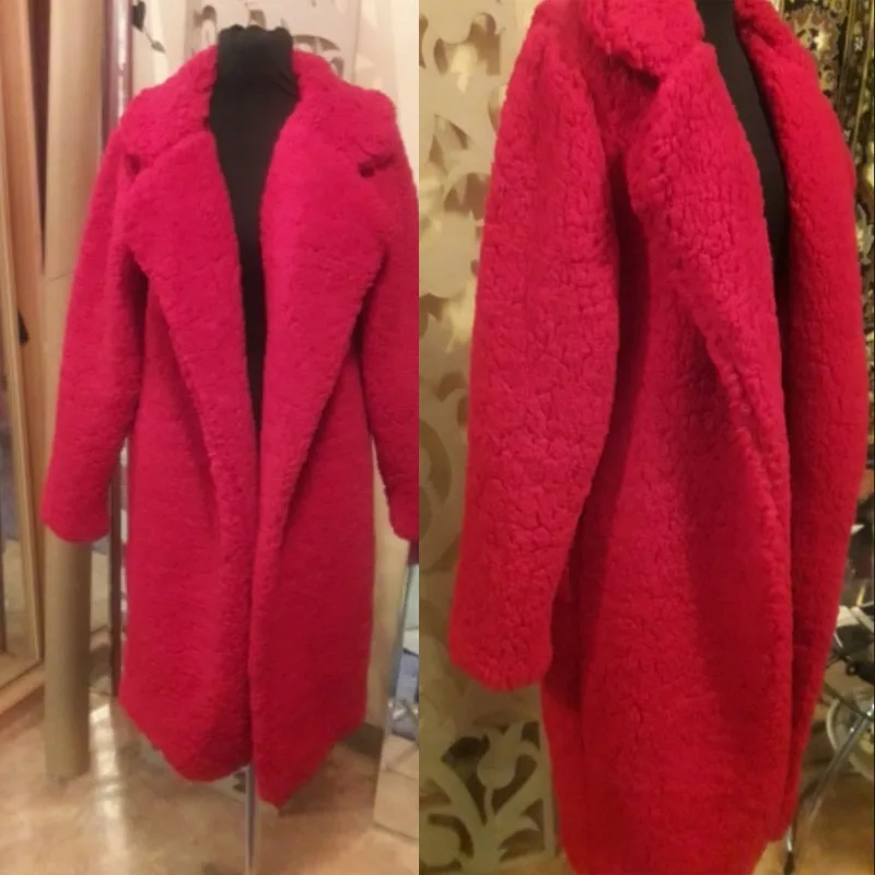 Длинные пальто, флисовые куртки, зимнее теплое плюшевое пальто, кардиган, для офиса, леди, сексуальные, для женщин, шерсть, полный Топ, пальто размера плюс