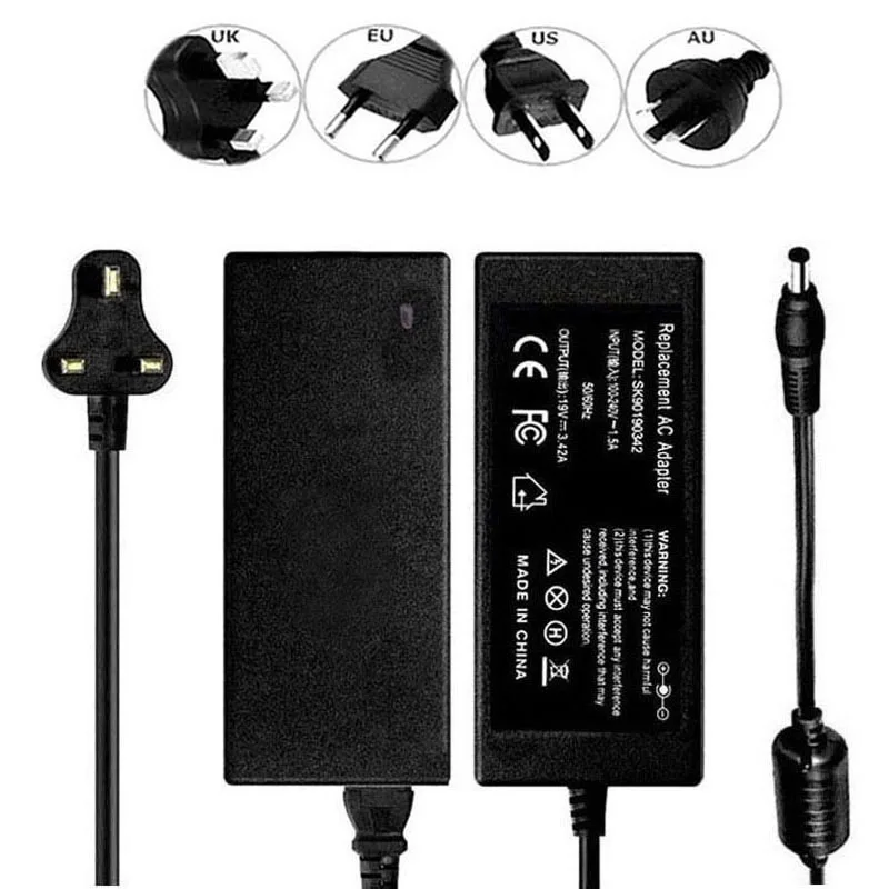 Адаптер переменного тока для Toshiba Dynabook SS M50 200C/3W 226E/3 W, M51 216C/3W 240E/3 W, M52 220C/3W 253E/3 W, m60 220C/3W 253E/3 Вт ноутбук