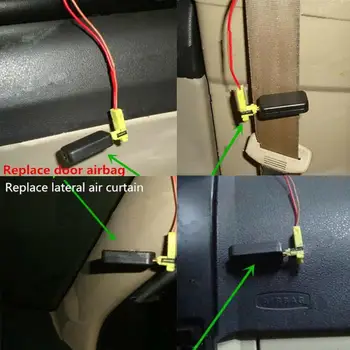 

Universal 1pc Airbag SRS System Car Airbag Inspection Belt Side Repair Air Resistance Internal Curtain Airbag Instead I4I3