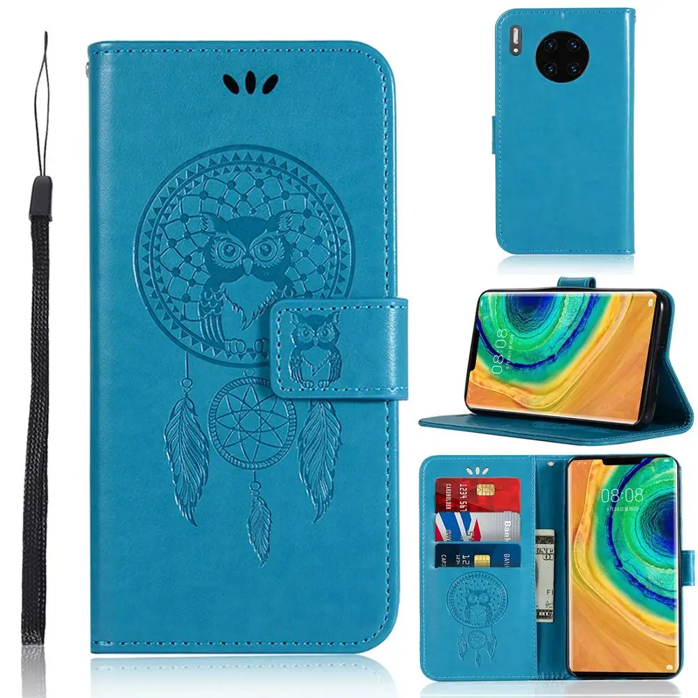 3D Сова Pattern Флип Чехол-бумажник для телефона кожа чехол КРЫШКА ДЛЯ huawei Honor 8X 5C 6C 6X7 8 8A 8C 9 9X 9i V9 V10 10 Lite 10i 20 V20 Pro