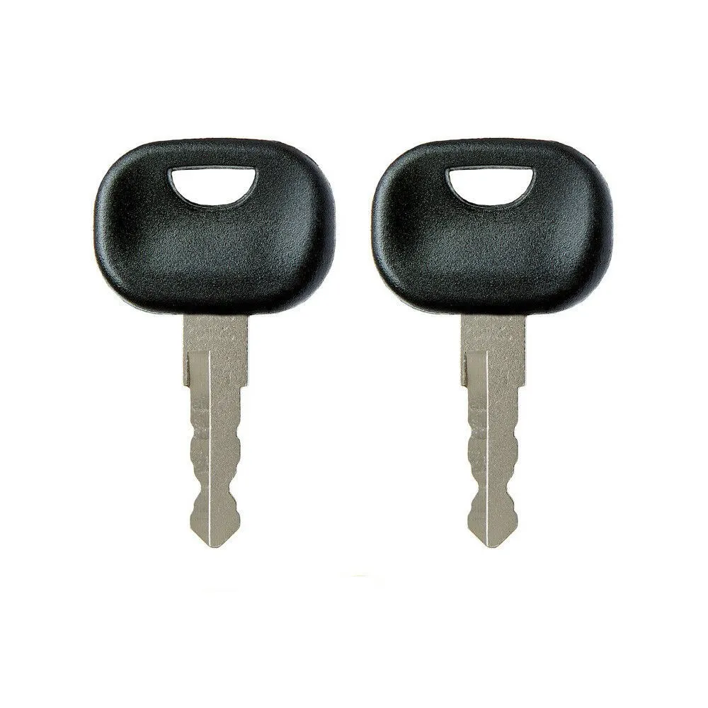 2pc Ignition Keys for Volvo Wheel Loaders For John Deere Equipment #RE183935 202