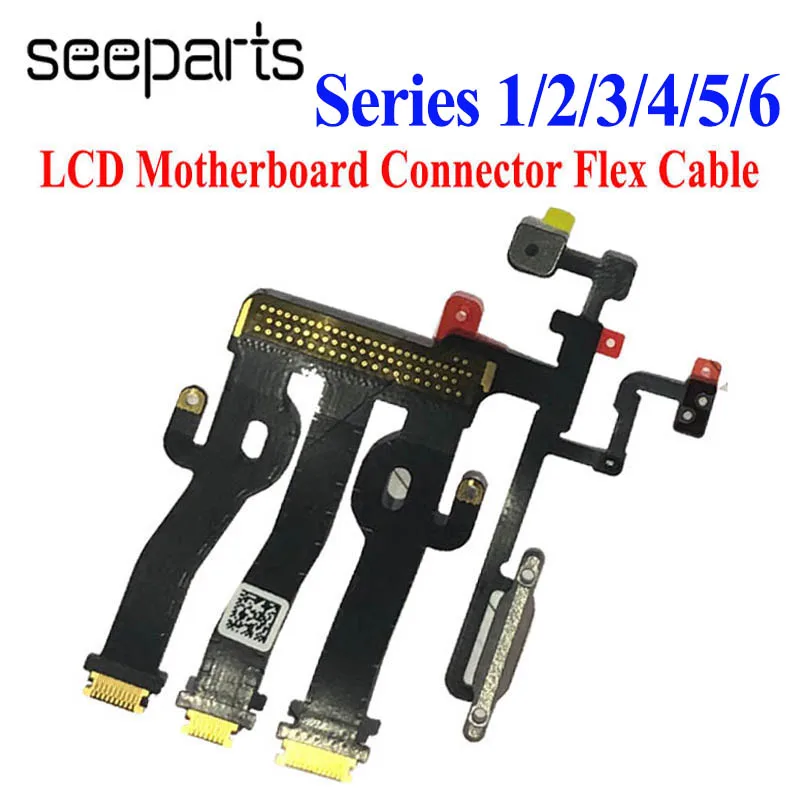 1 pz nuovo Display LCD Touch Screen connettore della scheda madre cavo  flessibile per Apple Watch serie 1 / 2 / 3 / 4 / 5 /6 38/42mm 40mm  44mm|Mobile Phone Flex Cables| - AliExpress