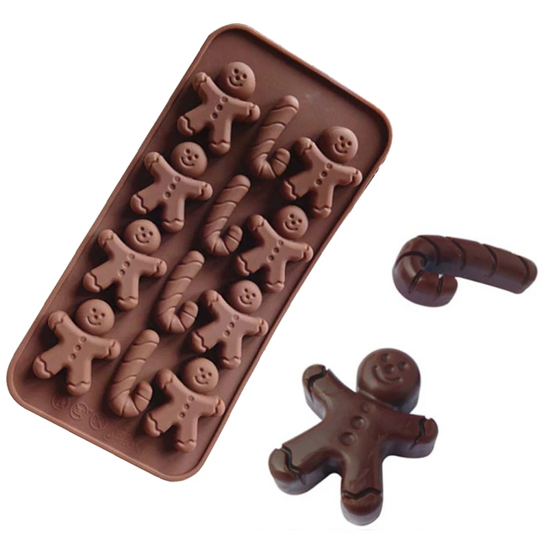

Christmas Chocolate Cake Jelly Ice Silicone Fondant Mold Baking Tool