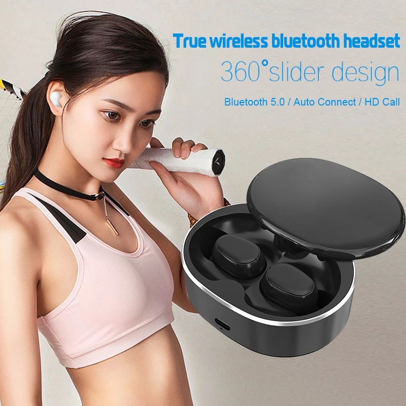 TWS m3 Bluetooth наушники беспроводные Air спортивные гарнитура с зарядным боксом для Apple