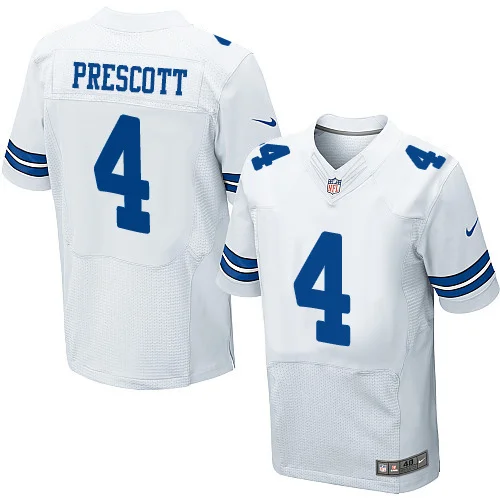 Stitiched, Dallas s DAK PRESCOTT Elite для мужчин Джерси - Цвет: COLOR AS PHOTO SHOWN