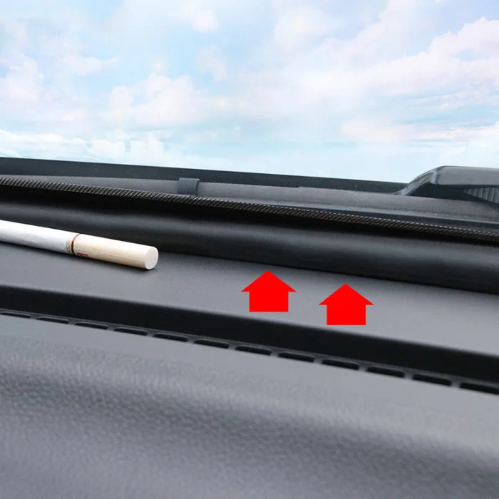1,6 м резиновая Звукоизоляционная Пылезащитная уплотнительная полоса для Авто приборной панели автомобиля Лобовое стекло OE88