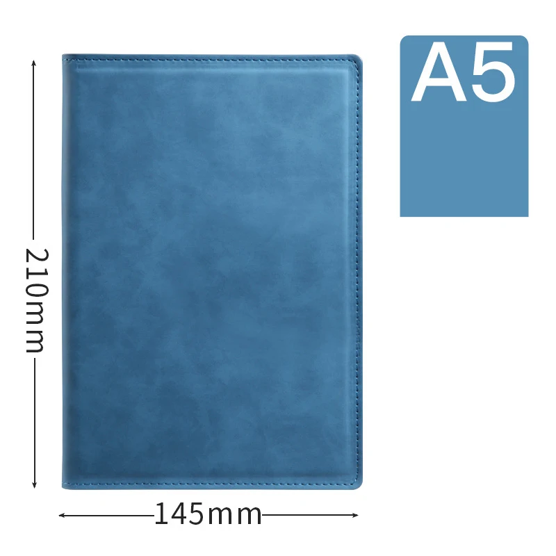 A5 Included pen A5/B5 Agenda еженедельник дневник путешественника роскошный бизнес блокнот из искусственной кожи Снова в школу блокнот план Органайзер книги - Цвет: A5 Included pen