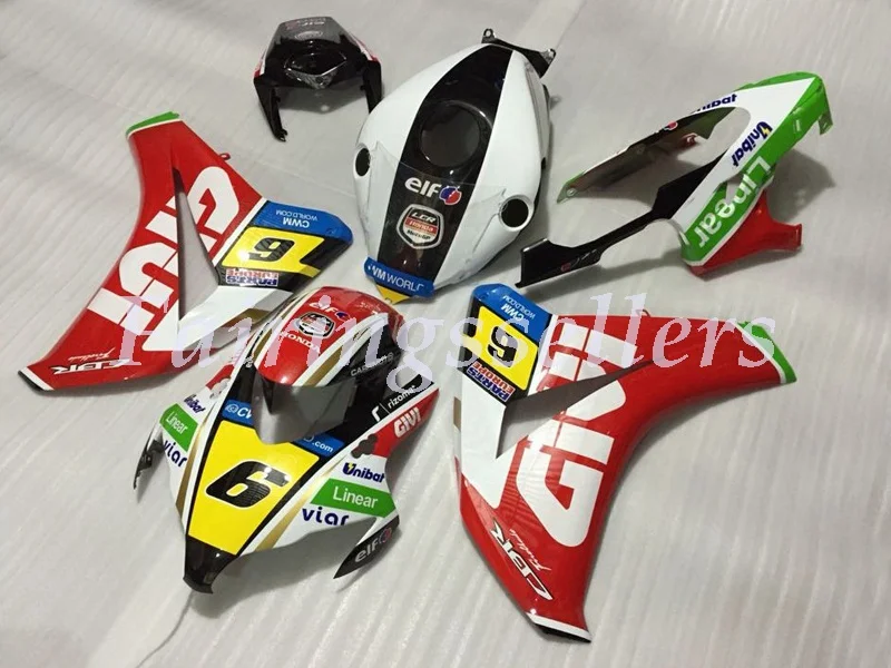 

Injection New ABS Full fairings kit Fit For HONDA CBR1000RR 2008 2009 2010 2011 CBR 1000RR 08-11CBR1000 Fairing Red black white