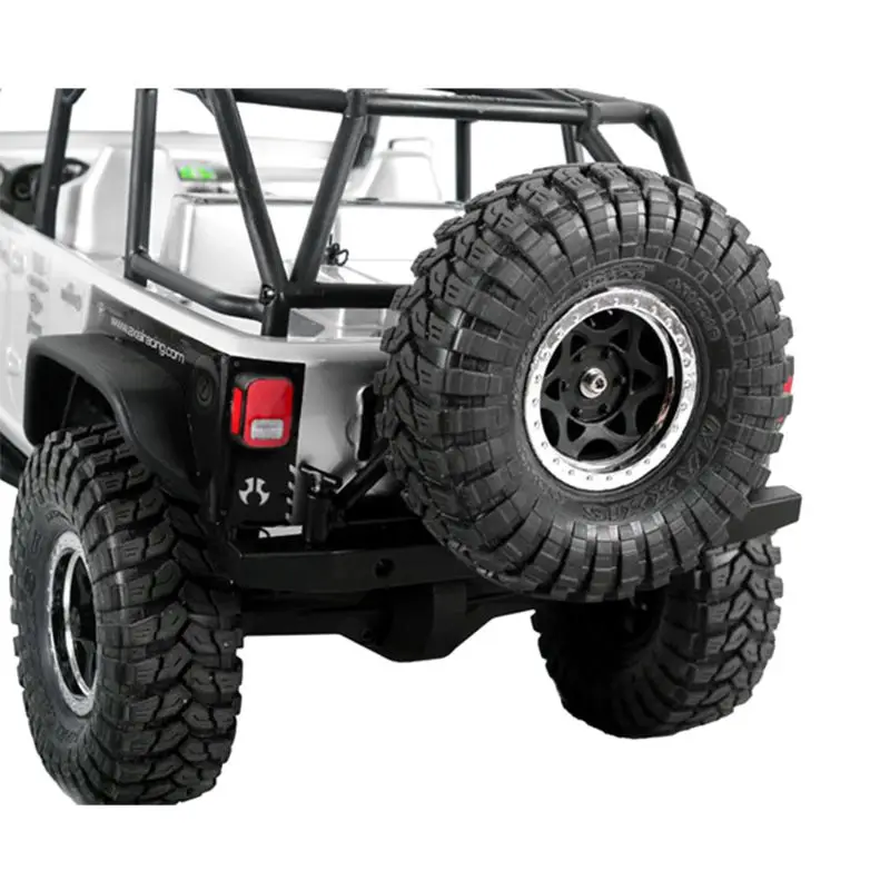 Имитация металлического топливного бака выхлопная труба для 1/10 Traxxas TRX-4 Land Rover RC автомобиля AXYA