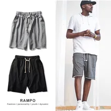 M-4XL, 5XL, спортивные мужские шорты, большие размеры, хлопок, серые, черные, спортивные штаны,, брендовые, свободные, одноцветные, Basket Homme Pantalones Cortos