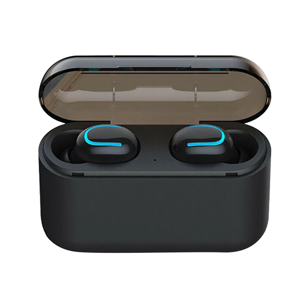 True Wireless Bluetooth 5.0 Earphone TWS Wireless Headphons Sport Handsfree Earbuds 3D Stereo Gaming Headset W/ Mic Charging Box