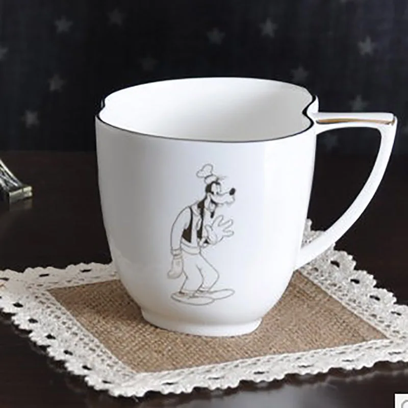 250 мл Микки Минни мультфильм чашка для воды молоко кофе керамическая кружка
