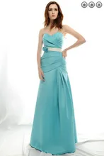 free shipping new fashion 2016 plus size brides maid vestidos formales long dress prom gown evening gowns with Removable belt