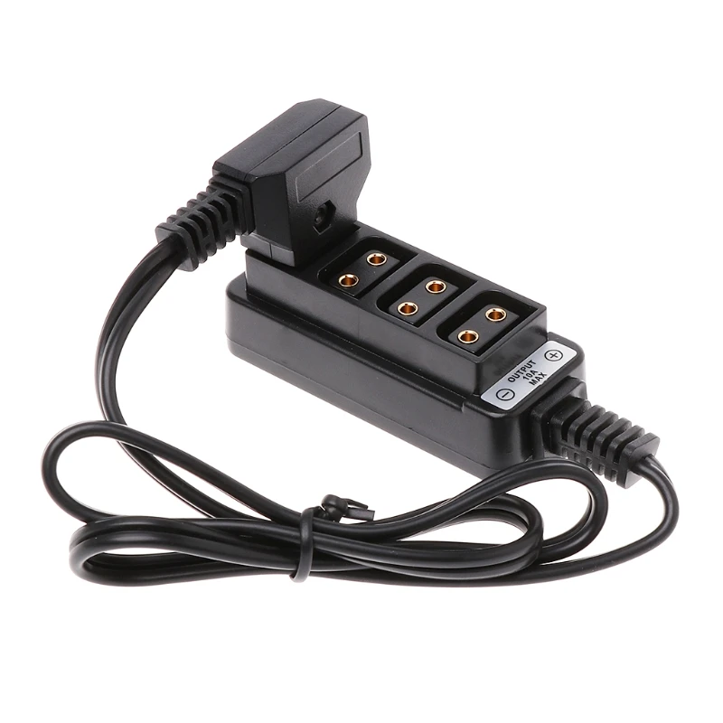 

D-Tap Male B-tape To 4 Female Hub Adapter Splitter Cable For Photography Power