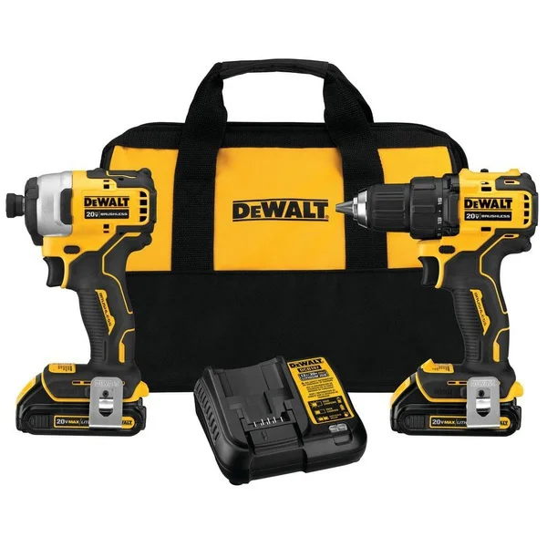 DEWALT MAX литий-ионная бесщеточная Беспроводная компактная дрель/ударный