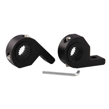 

2pcs Motorcycle Led Headlight Clamps Brackets Tube Clamp Mount Kit For Motorbike Spotlights Fog Light Mount Clamp Holder