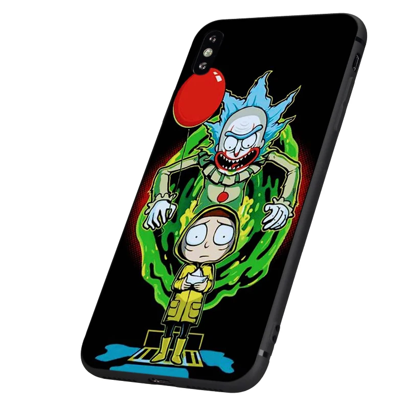 Черный чехол ТПУ для iphone 5, 5s, se, 6, 6s, 7, 8 plus, x, 10, силиконовый чехол для iphone XR, XS, 11 pro, MAX, чехол, Рик и Морти, Wubba, Lubba