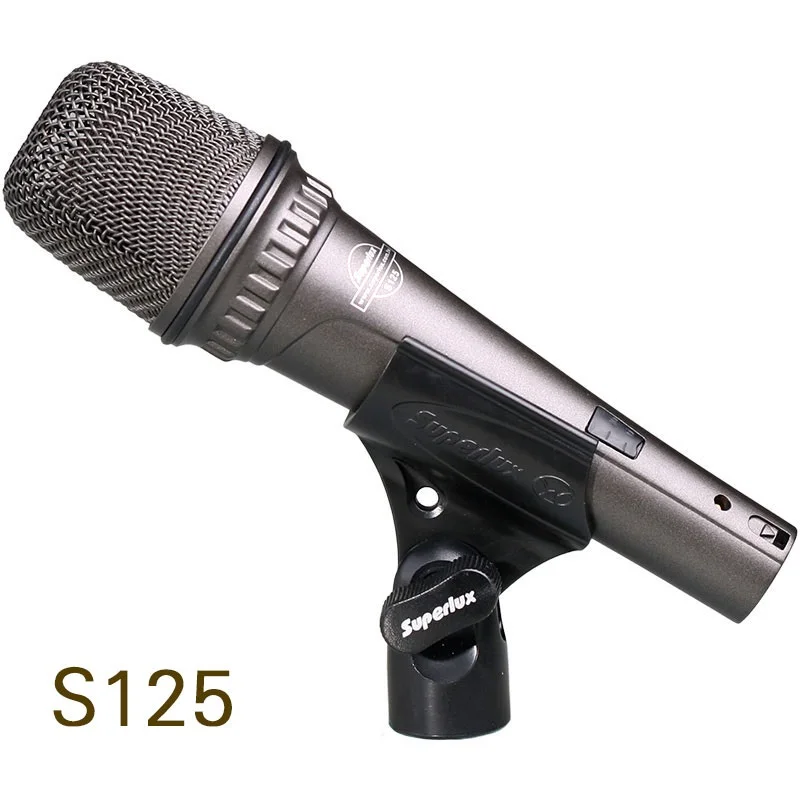 Microphones S125 Handheld Condenser Vocal for Performance Recording