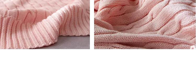 Хлопок, высокое качество, овечье вельветовое одеяло, зимнее теплое вязаное шерстяное одеяло, диван/покрывало для кровати, одеяло, вязаное одеяло
