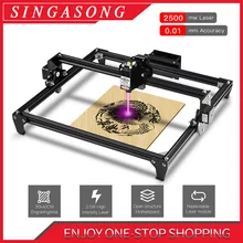 30*40cm Mini 2500MW CNC Laser Engraving Machine 2Axis DIY Engraver Desktop Wood Router/Cutter/Printer+ Laser Goggles