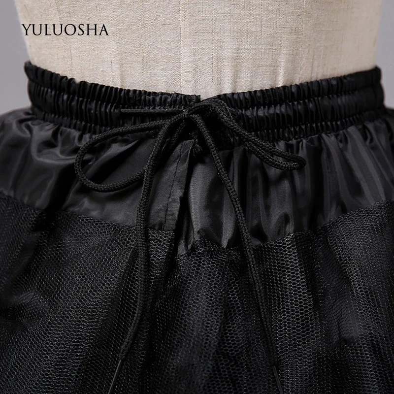 YULUOSHA тюль для нижней юбки короткие кринолиновые Свадебные Подъюбники обруч юбка