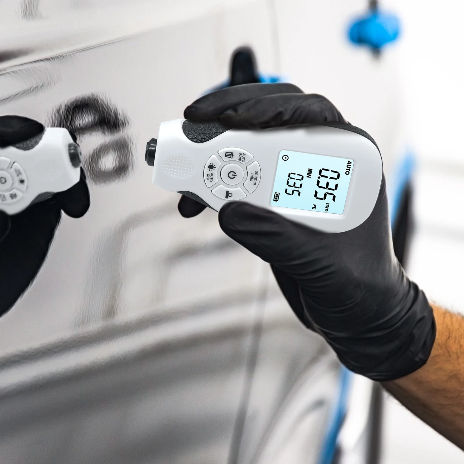 HW-300 Car Coation Thickness Gauge 0-2000UM Car Paint Film Thickness Tester Coating Measuring Tools Automotive Paint Meter paint coating meter paint thickness gauge thickness gauge