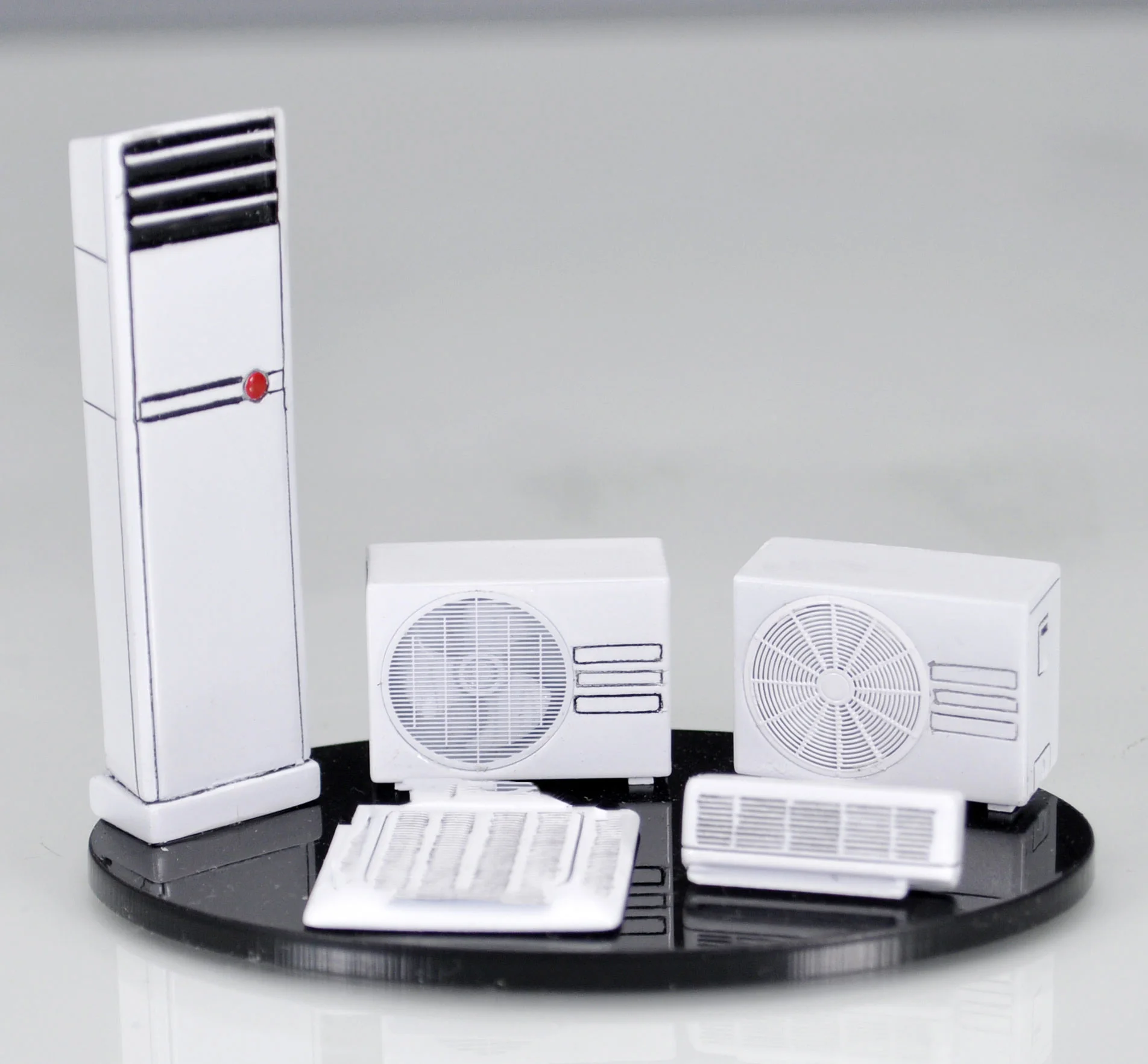 1/35 современный Air Conditinor набор аксессуаров каучуковая фигурка модель наборы миниатюрный gk Unassembly Неокрашенная