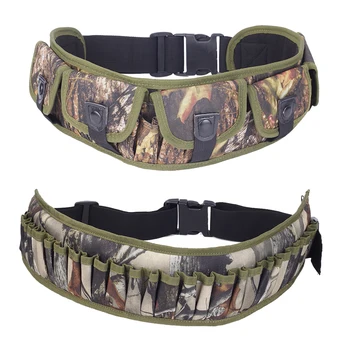 

Tactical 28 Round Gun Shell Holder Bandolier Belt Combat Hunting Waist Ammo Pouch Adjustable Buckle Strap