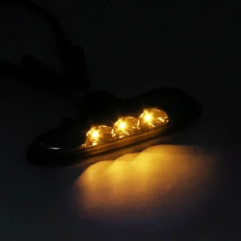 

Replacement Turn Signal Light Accessories Auto Side Marker LED Amber Lamp