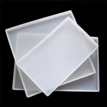 

2020 New Square DIY Handcraft Mold UV Resin Epoxy Silicone Glue Mold Large Size Swing Table Mold Handmade Craft Tool