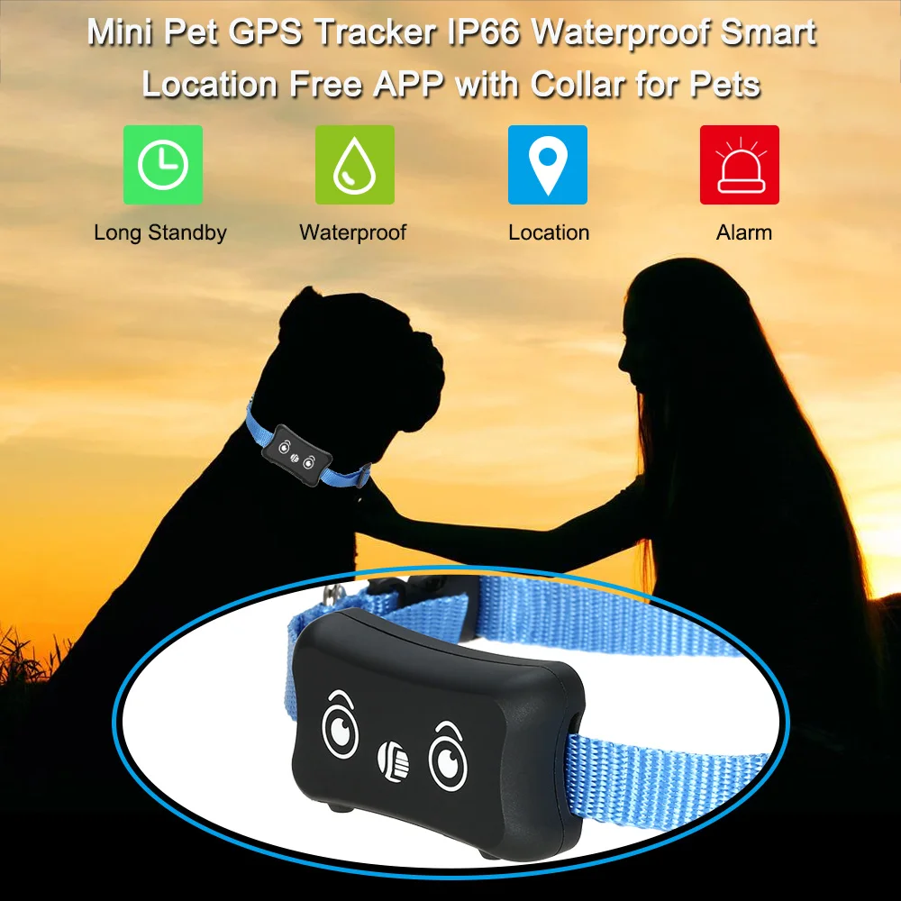 TK200 gps устройство слежения мини ПЭТ gps трекер Водонепроницаемый Смарт расположение gps трекер с Google картой записи для людей и домашних животных
