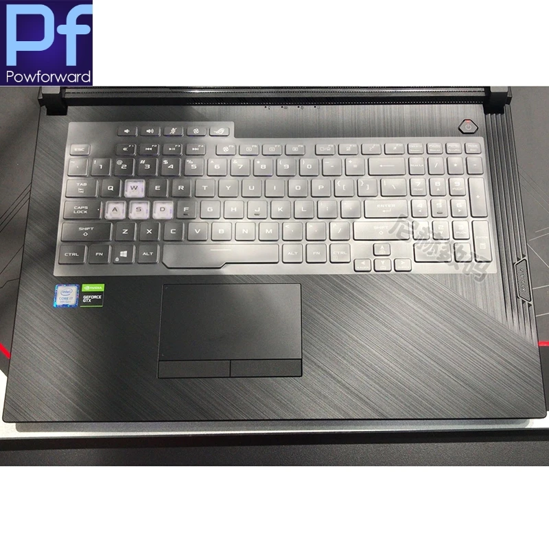 Прозрачный чехол для клавиатуры из ТПУ ASUS ROG Hero III Scar Strix G731GW G731GT G731GU G 731 GW GT GU