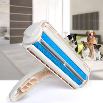 

Pet Hair Remover Roller Dog Cat Comb Tool Fur Cleaning Brush Home Furniture Sofa Carpets Clothing Self-Cleaning Lint Brush
