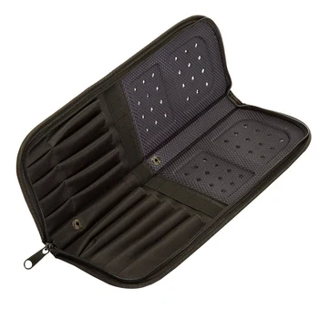 

Artist Paint Brush Holder Zippered Brush Case for Oil Acrylic Watercolor Brush Breathable Painting Kit