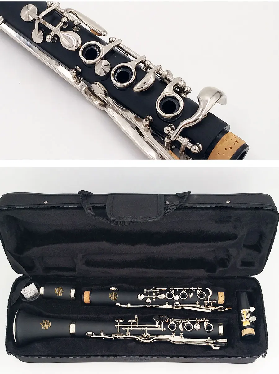 MORESKY German G Tune 20 Key Clarinet ABS Resin Body Material