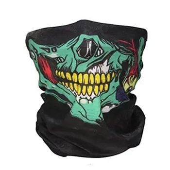 

High-performance Polyester Microfiber Scarf Riding Mask Warm Sports Halloween Props Multi-function Seamless Magic Headscarf