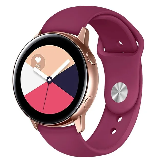 Ремешок для часов samsung galaxy watch Active 2 40 мм 44 мм спортивный ремешок для часов спортивный браслет correa