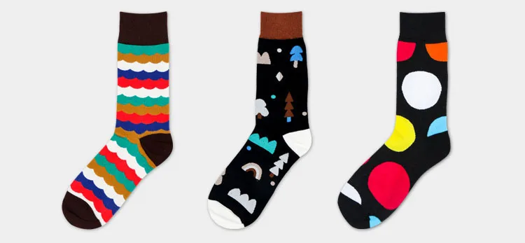 Цветные носки из чесаного хлопка для мужчин и женщин; Классная повседневная одежда; забавное праздничное платье; носки-лодочки; 1 пара = 2 шт.; ms09