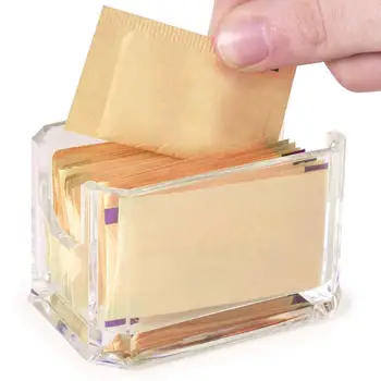 

Home Kitchen Restaurant Coffee Bar Tea Bag Sugar Packet Holder Storage Container