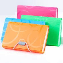 13 сетки A6 Органайзер коробка папка с зажимом папка расширяющийся держатель для документов портативный органайзер для бумаг чехол для документов сумка офисные принадлежности