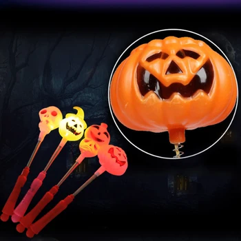 

Funny LED Halloween Glowing Hand Sticks Prop Tricky Toy Gifts Children