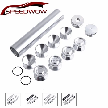 

1/2-28 5/8-24 Aluminum Car Fuel Filter Car Solvent Trap 1.75 Inch OD For NAPA 4003 WIX 24003 6061-T6 Automobile Filter Cups