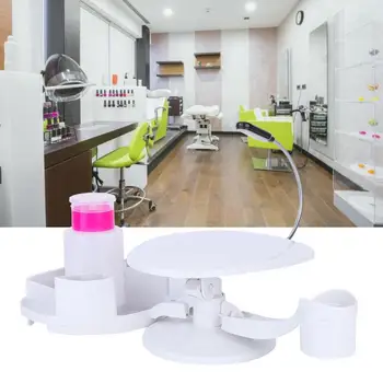 

Multifunctional Manicure Pedicure Studio Nail Art Tool Holder With Rest Salon Nail Art Equipment Oversea Warehouse Fast Shipping